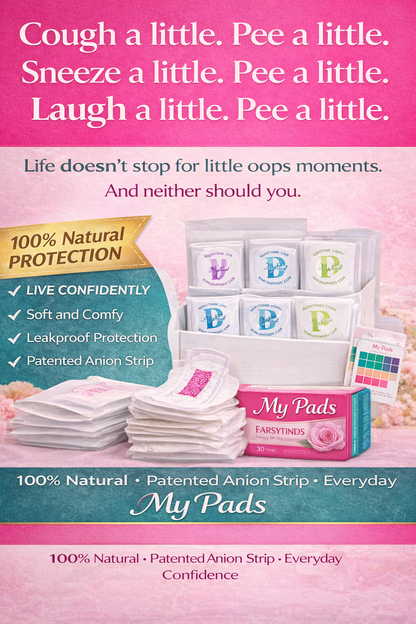 Live Unfiltered Menopause Pads