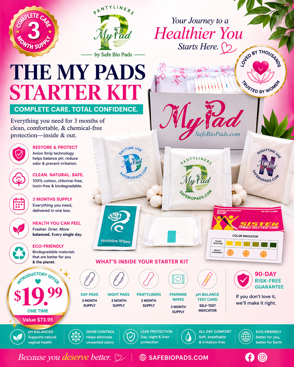 My Pads Ambassador Package