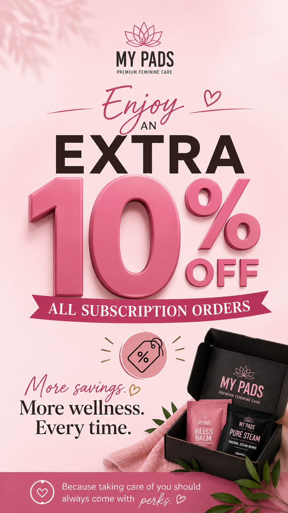 MY Pads VIP Membership